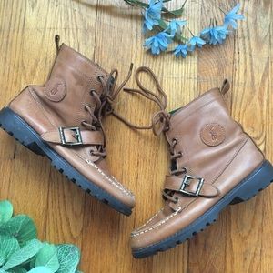 Polo Ralph Lauren Ranger HI II Leather Lace Boots